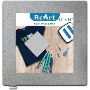 Heat Press Mat for Cricut Easypress Both Sides Applicable - 12" x 12"